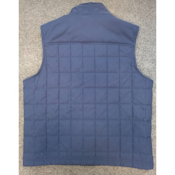Orvis Vest Mens L Quilted Nylon High-Neck Zip Pockets Outdoor Camp Hike Trail - Picture 7 of 8